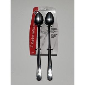 Norpro Iced Tea Spoon / Dessert Spoon Set of 2 Included per pack NEW in pkg